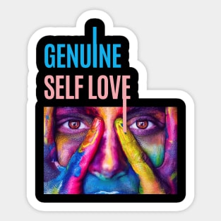 Genuine Self Love Sticker